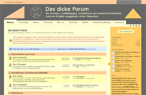 Screenshot Das dicke Forum